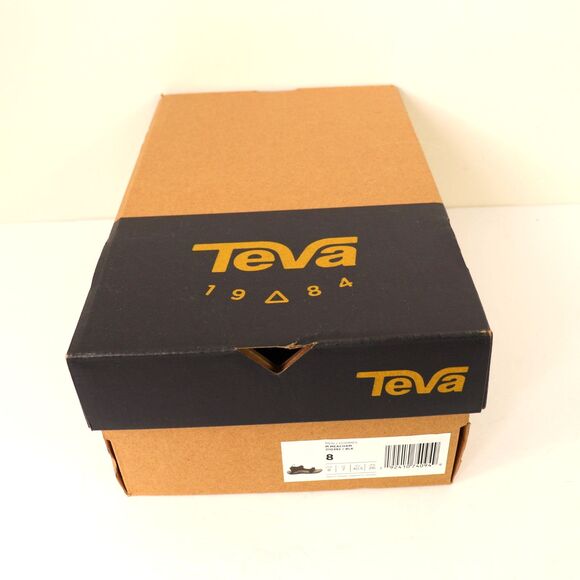 NIB Teva Meacham Black Sandals size 8 - Picture 3 of 6